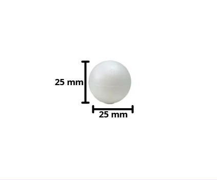 BOLA ISOPOR 025MM